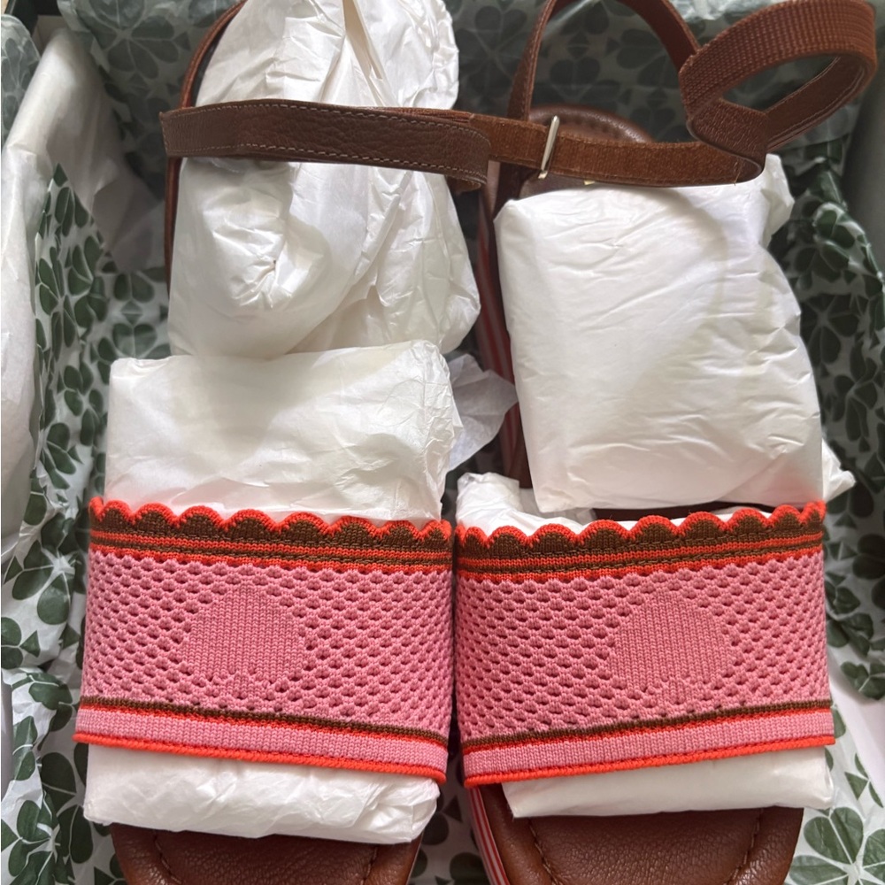 Kate Spade Highrise Spade Sandal Wedge - Picture 7 of 8